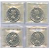 Image 1 : 1953 Silver Dollars - ICCS Graded Lot of 4