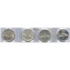 Image 2 : Canadian Silver Dollars Varieties - ICCS Graded Lot of 4