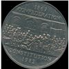 Image 2 : 1982 Constitution Nickel Dollar - Rare Coinage Strike - Top Pop Error