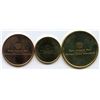 Image 2 : RCM Concept Test Tokens Salesman Samples - Lot of 3