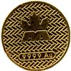 Image 2 : 1998 Floral Emblem Gold Test Token