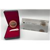 Image 1 : 1996 Acrylic $2 Paperweight & RCM Employee Medal