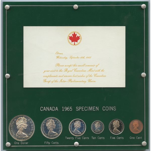 1965 VIP Presentation Specimen Set