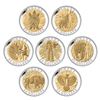 Image 1 : 2014 The Seven Sacred Teachings $20 Fine Silver Coin Set of 7