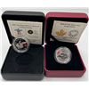 Image 2 : Olympic Silver Loons - Lot of 7 RCM Coins