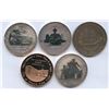 Image 1 : CNA Convention Medals - Lot of 5