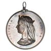 Image 1 : Rare Indian Treaty No. 3 Silver Medal, 1873