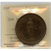 Image 1 : LOWER CANADA Quebec Bank 1852 Penny Breton 528