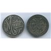 Image 1 : 1880's Canada Large Sized Love Tokens - Lot of 2