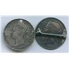 Image 2 : 1880's Canada Large Sized Love Tokens - Lot of 2
