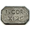 Image 8 : Lot of Five Quebec Communion Tokens.