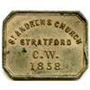 Image 1 : Lot of Seven Ontario Communion Tokens.