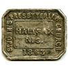 Image 1 : Lot of Seven Nova Scotia Communion Tokens.