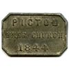 Image 1 : Lot of Seven Nova Scotia Communion Tokens.
