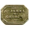 Image 1 : Lot of Six New Brunswick Communion Tokens.