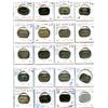Image 1 : Lot of Twenty-Six Stock and Unidentified Communion Tokens.