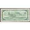 Image 2 : Bank of Canada $1, 1954 - Devil's Face - Signature Error