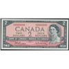 Image 1 : Bank of Canada $2, 1954 - Million Numbered Note