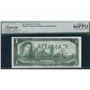 Image 1 : Bank of Canada $1, 1967 - Full Face to Back Offset