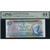 Image 1 : Bank of Canada $5, 1972 - Low Serial #14