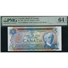 Image 1 : Bank of Canada $5, 1972 - Low Serial #16