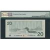 Image 2 : Bank of Canada $20, 1991 - Low Serial Number