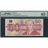 Image 1 : Bank of Canada $50, 1988 - Low Serial Number