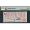 Image 2 : Bank of Canada $50, 1988 - Low Serial Number
