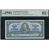Image 1 : Bank of Canada $5, 1937