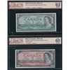 Image 2 : Bank of Canada $1-$20 Graded Set of Banknotes