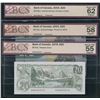 Image 2 : Bank of Canada $20 Third Party Graded Collection of 7 Notes