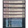 Image 1 : Bank of Canada $5-$100 Graded Polymer Set