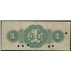Image 2 : New Brunswick Scrip, Jewett and Pitcher $1, 1873