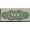 Image 2 : New Brunswick Scrip, Jewett and Pitcher $2, 1873