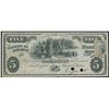 Image 1 : New Brunswick Scrip, Jewett and Pitcher $5, 1873