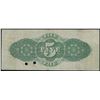 Image 2 : New Brunswick Scrip, Jewett and Pitcher $5, 1873