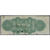 Image 2 : New Brunswick Scrip, Jewett and Pitcher $2, 1873