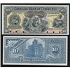 Image 1 : Bank of Commerce $10, 1888 -  Front & Back Coloured Proofs