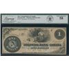 Image 1 : Colonial Bank of Canada $1, 1859 - Remainder