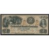 Image 1 : Colonial Bank of Canada $2, 1859