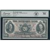 Image 1 : Dominion Bank $20, 1931