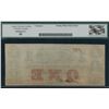 Image 2 : Bank of Western Canada $1, 1859