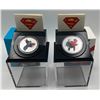 Image 2 : 2013 Superman 75th Anniversary - Lot of 2 RCM Coins