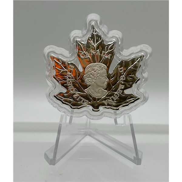 Canada 2015 $20 The Canadian Maple Leaf - Maple Leaf Shaped (No Tax)