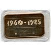 Image 2 : 1960-1985 Pratt & Whitney 25th Anniversary Fine Silver Bar