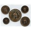 Image 3 : Empire of Iran, 1971 - Set of 5 Pure Silver Coins
