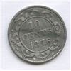 Image 1 : 1876H Newfoundland Ten Cents