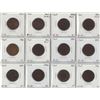 Image 1 : 1876H - 1901 Large Cent Group - Lot of 12
