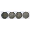 Image 2 : Five Cents Silvers - Lot of 4