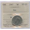 Image 1 : 1947 Five Cents - Dot